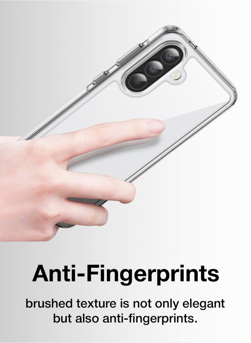 glassology Clear Case for Samsung Galaxy A57 Ultra Slim Transparent Back Cover, Shockproof & Scratch Resistant - Image 4