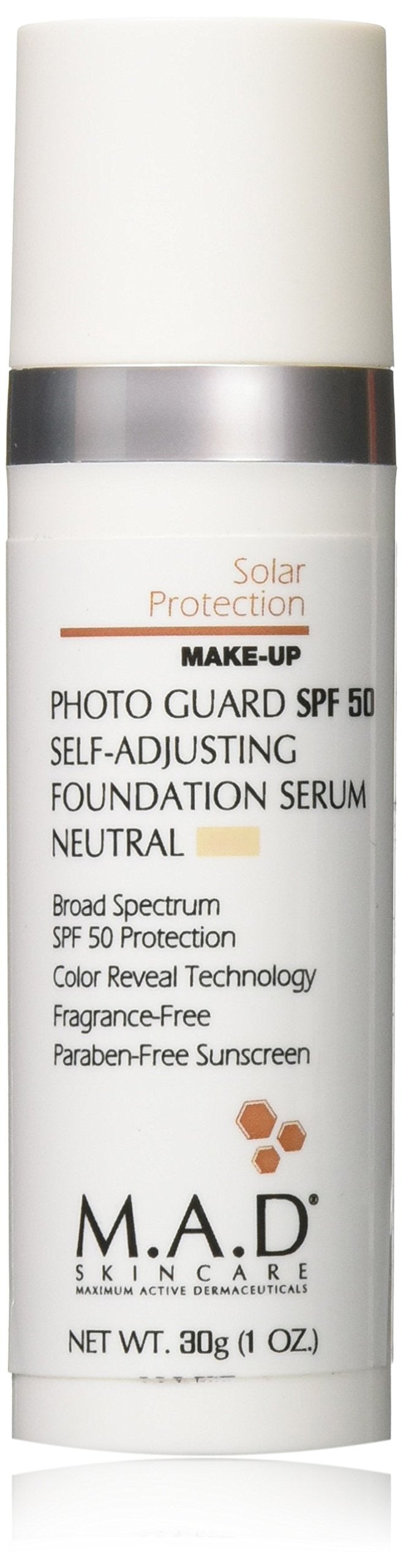 مستحضرات العناية بالبشرة M.A.D: سيروم أساس واقي من الشمس Photo Guard SPF 50: محايد - 30 جرام