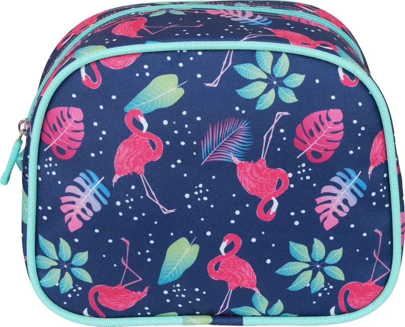 Relaxion Navy Blue Swan Patterned Triple School Set 8650-2