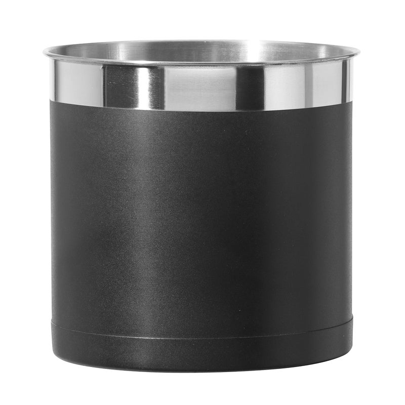 Oggi OGGI Steel Holder Utensil Crock Jumbo Black  7 72113 
