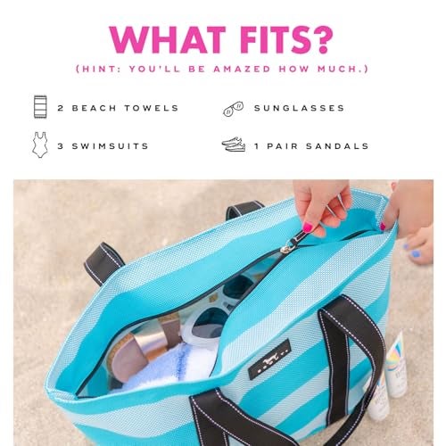 SCOUT Joyride - Large Sandproof Beach Bag For Women - Durable Mesh Woven Beach Tote, Pool Bag - Fabric Lets Sand Escape - Image 5