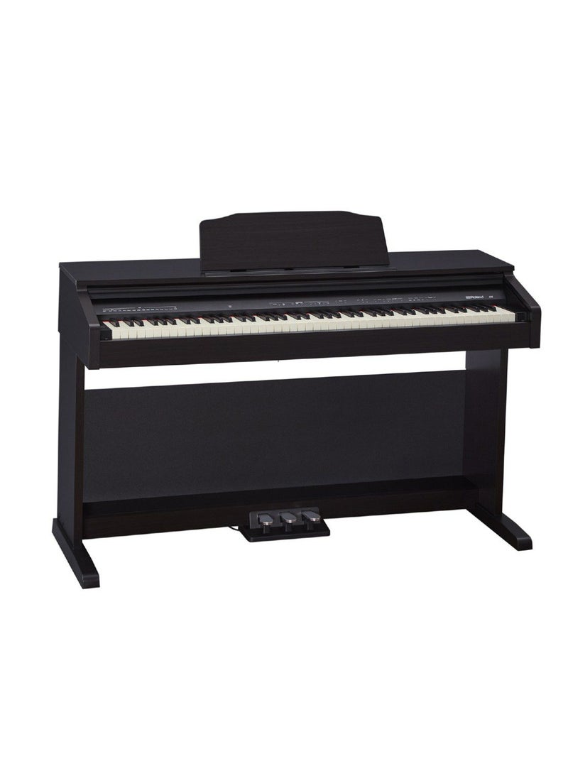 Roland بيانو رولاند RP30 الرقمي ذو 88 مفتاحًا (خشب الورد الداكن)  - Image 2