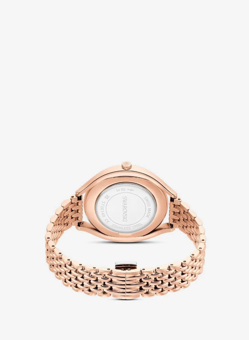 Swarovski  Crystalline Professional Plated Stainless Steel Analog Watch for Women | Best Price UAE
