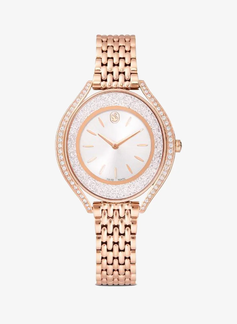 Swarovski Crystalline Professional Plated Stainless Steel Analog Watch