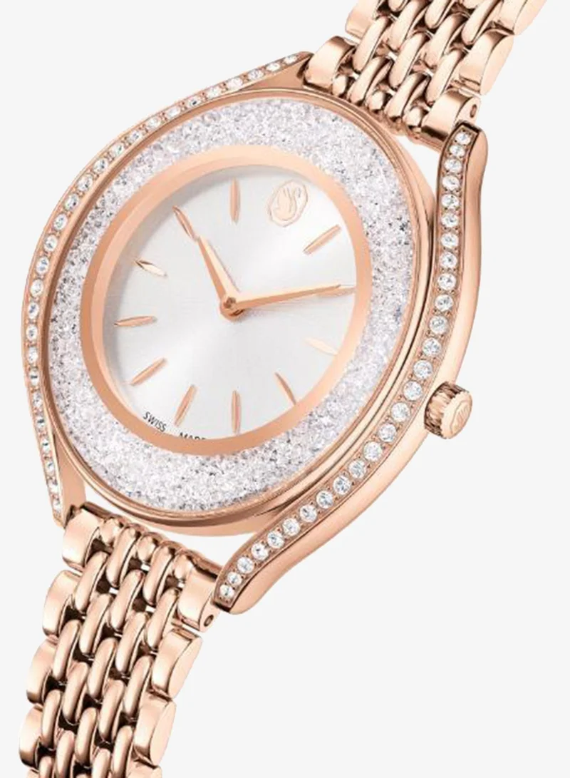 Swarovski  Crystalline Professional Plated Stainless Steel Analog Watch for Women | Best Price UAE