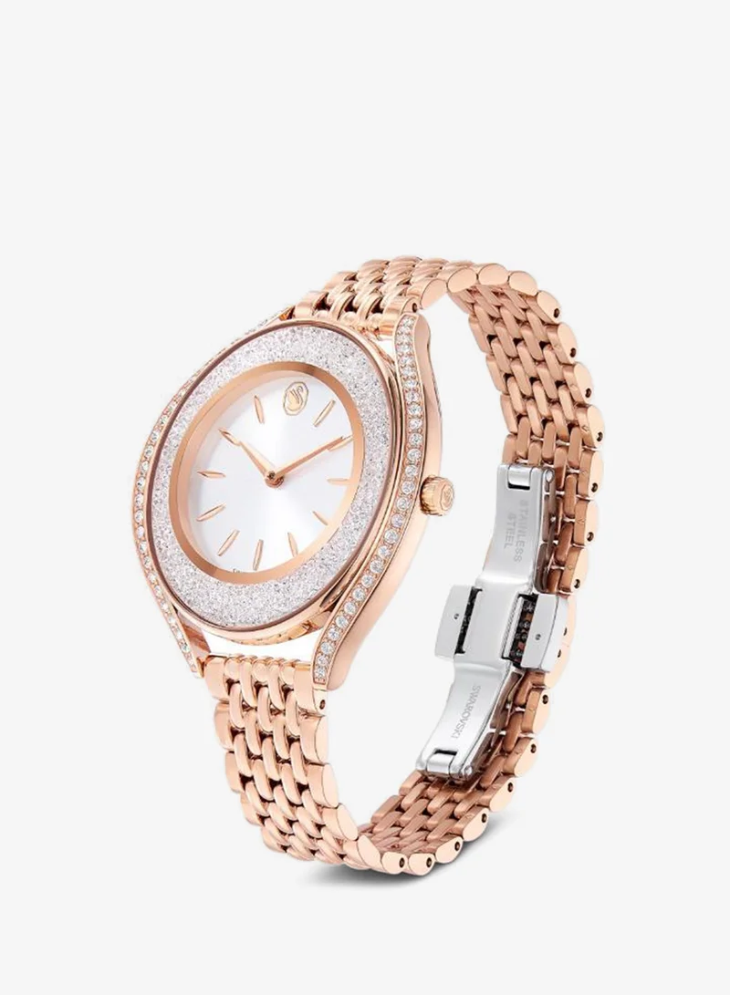 Swarovski  Crystalline Professional Plated Stainless Steel Analog Watch for Women | Best Price UAE