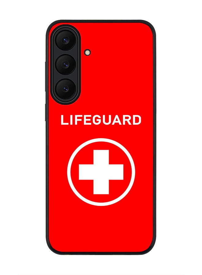 Stylizedd For Samsung Galaxy S25 FE Case,Slim fit Camera Protection, Shockproof Thin Phone cover  - Lifeguard
