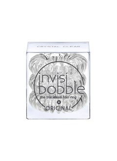 invisibobble InvisiBobble The Traceless Hair Ring Original- Crystal Clear- 3pk  - Image 1