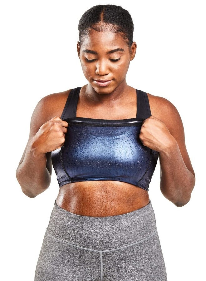 Sweat Shaper Racer Tank: Compression Racerback Top for Women, Slimming Tank Top, Premium Body Shaper Sauna Racerback Tank, Black, Large - Image 1