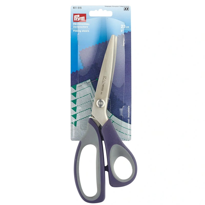 Prym  23cm Pinking Shears  1 UnitPurple Silver