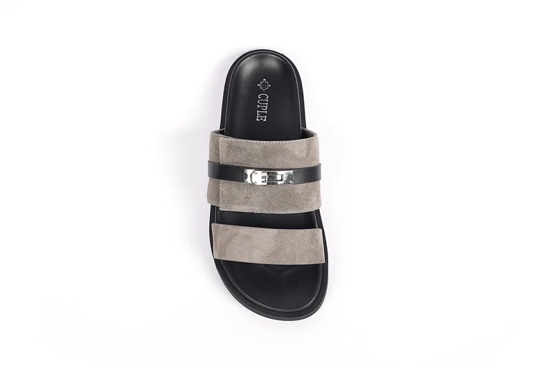 Cuple  Ladies Slip-on double strap Sandals for Women | Best Price UAE
