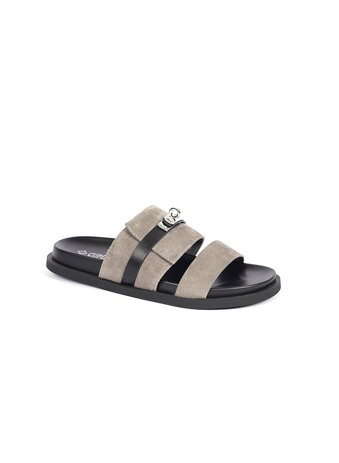 Cuple Ladies Slip-on double strap Sandals - Image 1
