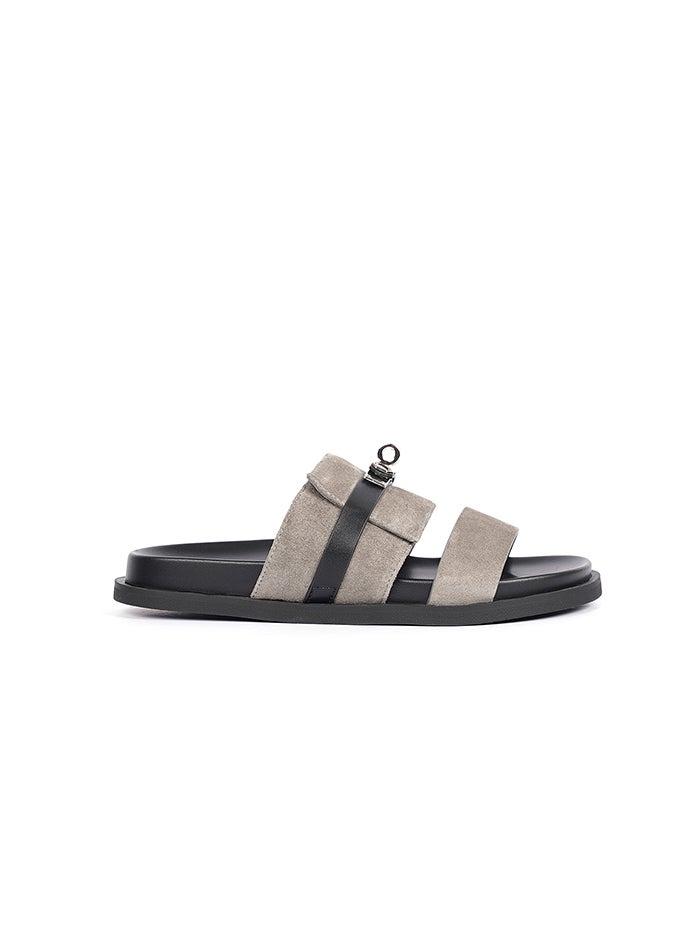 Cuple Ladies Slip-on double strap Sandals - Image 2