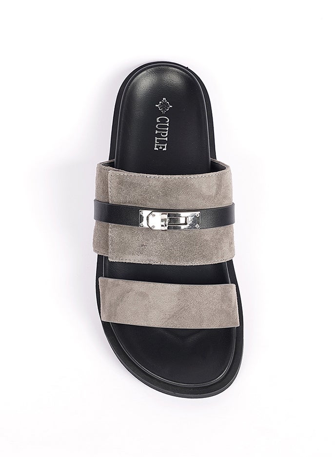 Cuple Ladies Slip-on double strap Sandals - Image 3