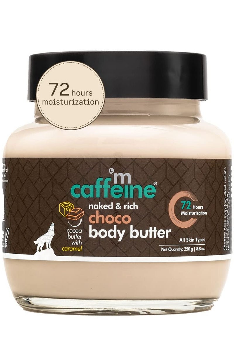 إم كافيين مرطب زبدة الجسم بالشوكولاتة والشيا 72 ساعة 250 جم - Image 1