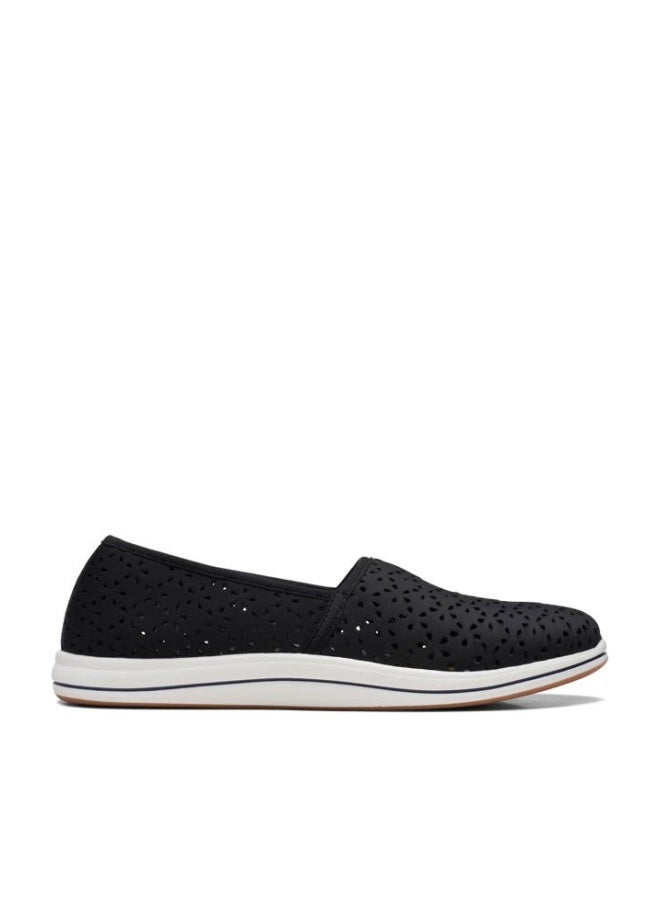 clarks حذاء نسائي بريز إميلي لوفر، أسود صناعي، 39.5 EU - Image 1