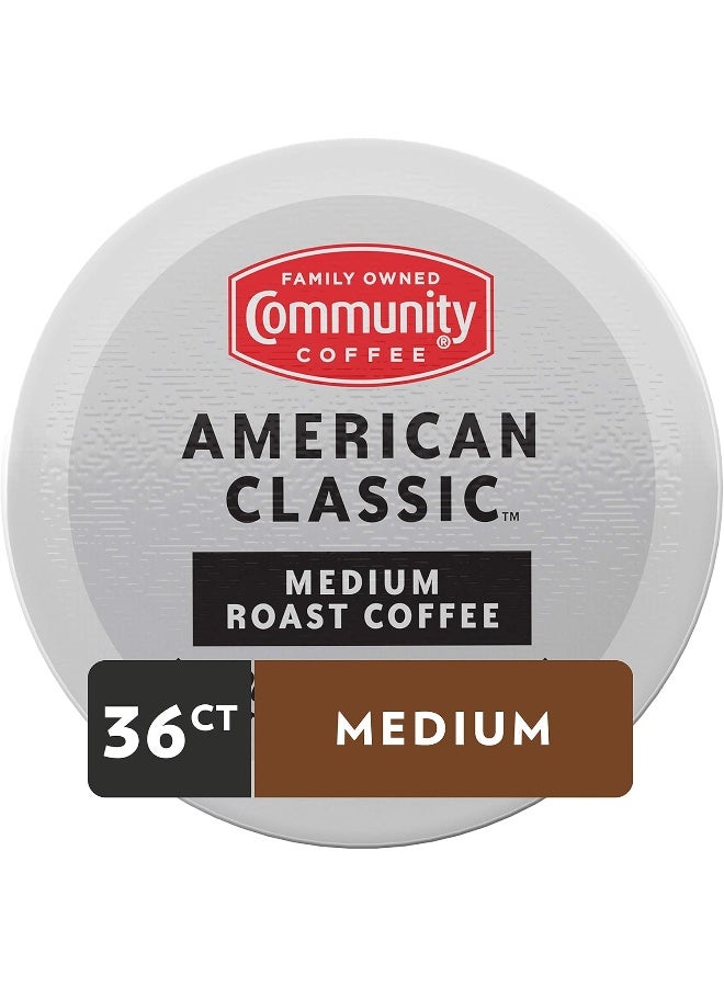 Community Coffee American Classic Medium Roast Pods - Image 2