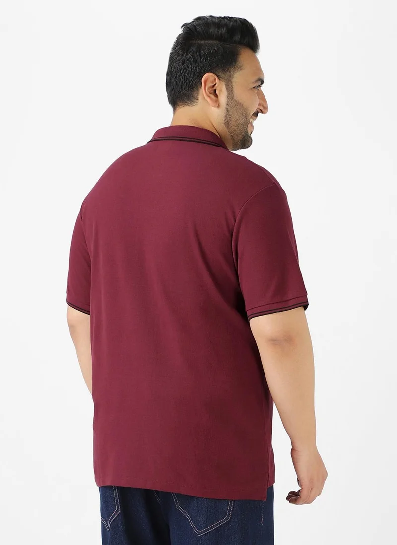 Urbano Fashion  Urbano Plus Men's Regular Fit Polo T-Shirt for Men | Best Price UAE