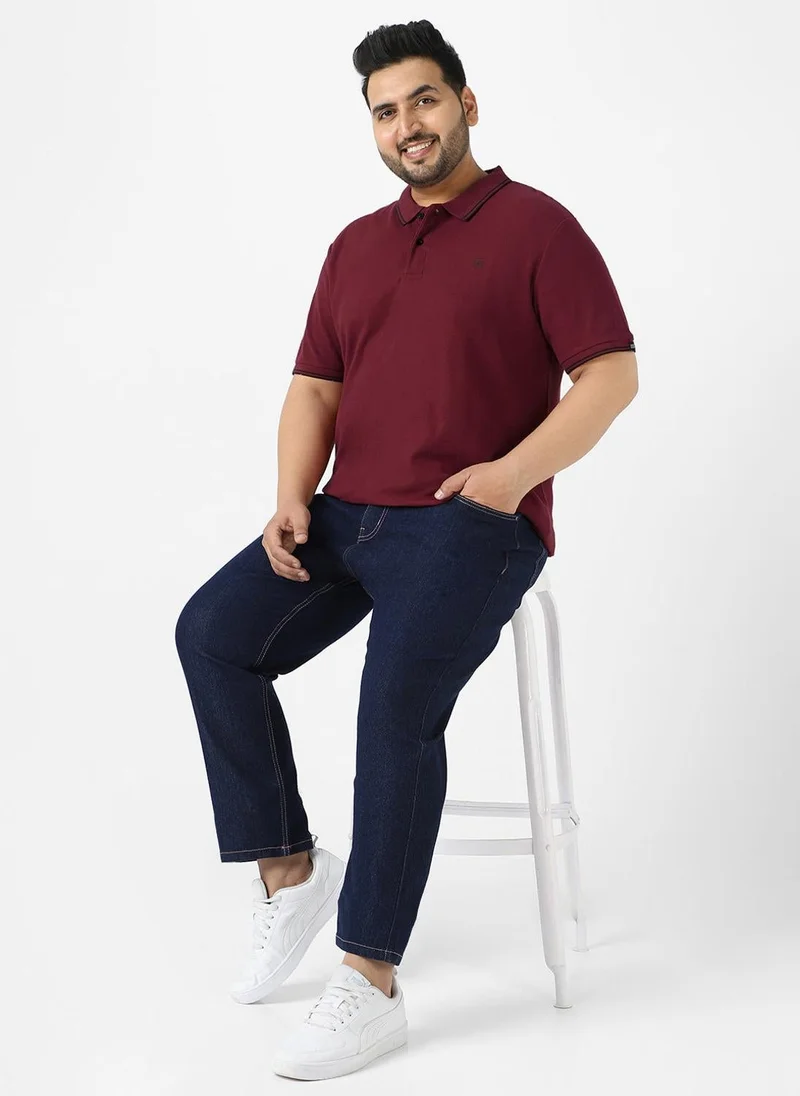 Urbano Fashion  Urbano Plus Men's Regular Fit Polo T-Shirt for Men | Best Price UAE