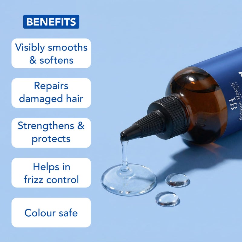 Botanic Hearth زيت إكليل الجبل النقي بنسبة 100% من بوتانيك هيرث لنمو الشعر، غني بالبيوتين | علاج لتقوية الشعر | مغذي ومكثف | بزيت الجوجوبا وزيت الخروع | خالٍ من الكائنات المعدلة وراثيًا | 6.7 أونصة سائلة - Image 4