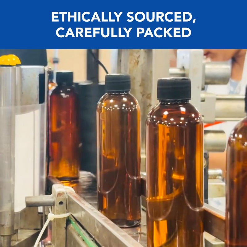 Botanic Hearth زيت إكليل الجبل النقي بنسبة 100% من بوتانيك هيرث لنمو الشعر، غني بالبيوتين | علاج لتقوية الشعر | مغذي ومكثف | بزيت الجوجوبا وزيت الخروع | خالٍ من الكائنات المعدلة وراثيًا | 6.7 أونصة سائلة - Image 5