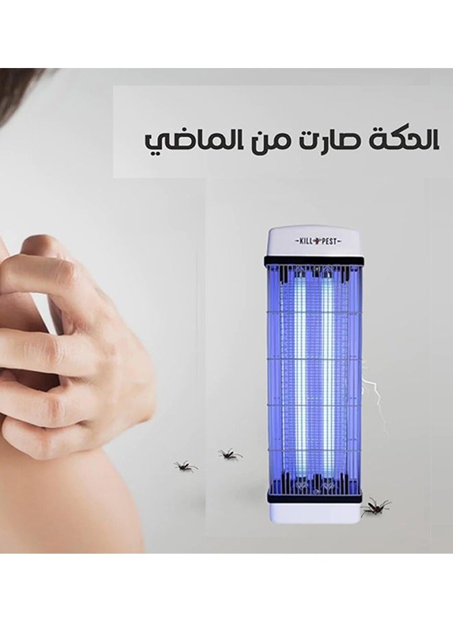 توبيتش مبيد حشرات، مصباح قاتل للبعوض، مصباح قاتل للبعوض، قاتل حشرات كهربائي للاستخدام الداخلي والخارجي، مكافحة فعالة للحشرات للمنزل والفناء والفناء الخلفي والتخييم  - Image 5