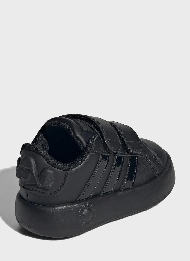 adidas حذاء جراندو ستار وورز للأطفال
