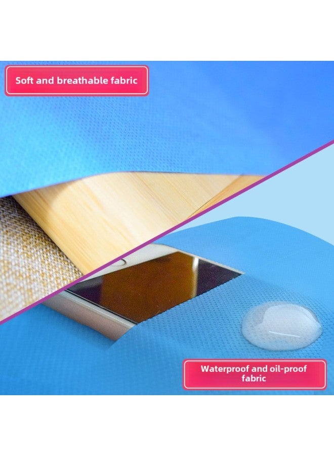 Disposable Bed Sheet Beauty Salon Massage Bed Special Waterproof Oil-proof With Hole Mattress Non-woven Breathable Cushion 100 Pieces-Color:150*180-White-50 Sheets ]-Specifications:Oil-proof And Breathable  - Image 4