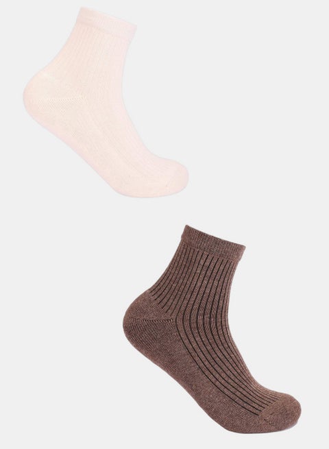 Ribbed Socks - 2 Pairs