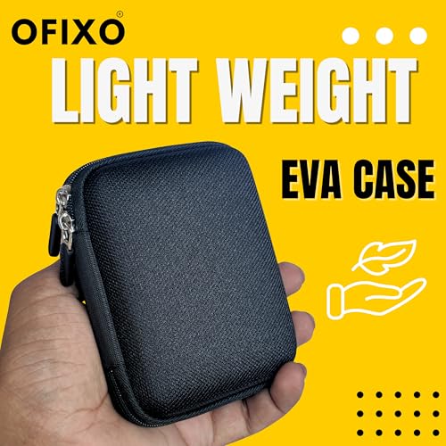 OFIXO SSD Case Cover Storage Bag for Kingston XS1000 | XS2000 | XS1000R SSD 1TB,2TB,4TB,500 GB High Performance Portable,Travel Case Protective Cover Storage Bag, Black - Image 2