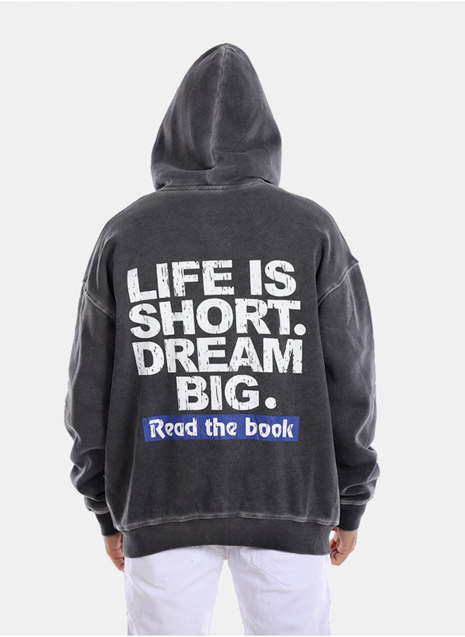 WHITE RABBIT - Printed Hoodie With Kangaroo Pockets - Image 1