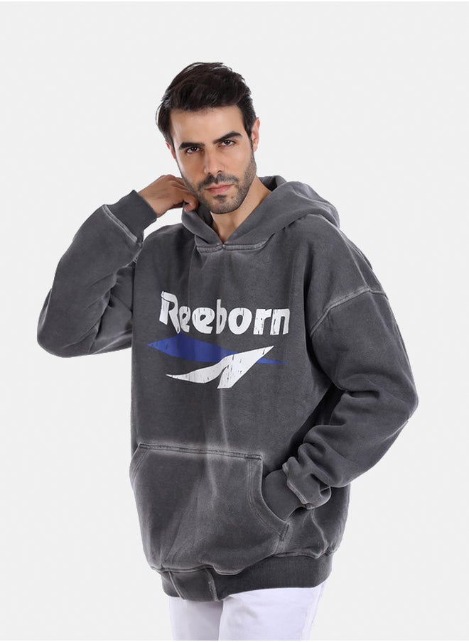 WHITE RABBIT - Printed Hoodie With Kangaroo Pockets - Image 1