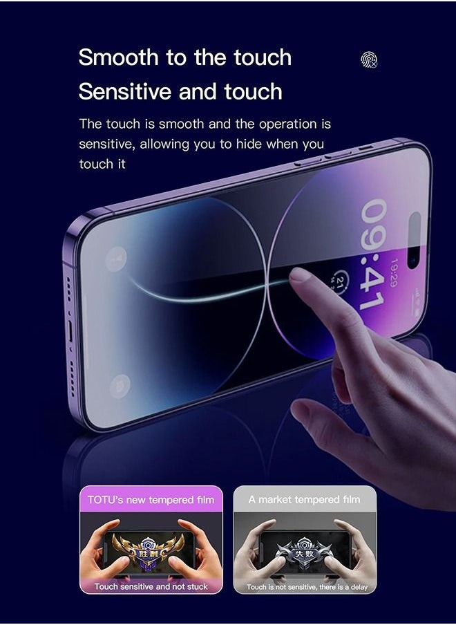 Totu Rhino Series Tempered Glass for iPhone 14 Pro Max  - Image 5