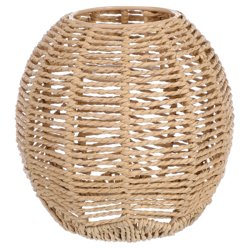 Lampshades for Floor Lamps, Handwoven Rattan Design, Elegant Home Decor - Image 1