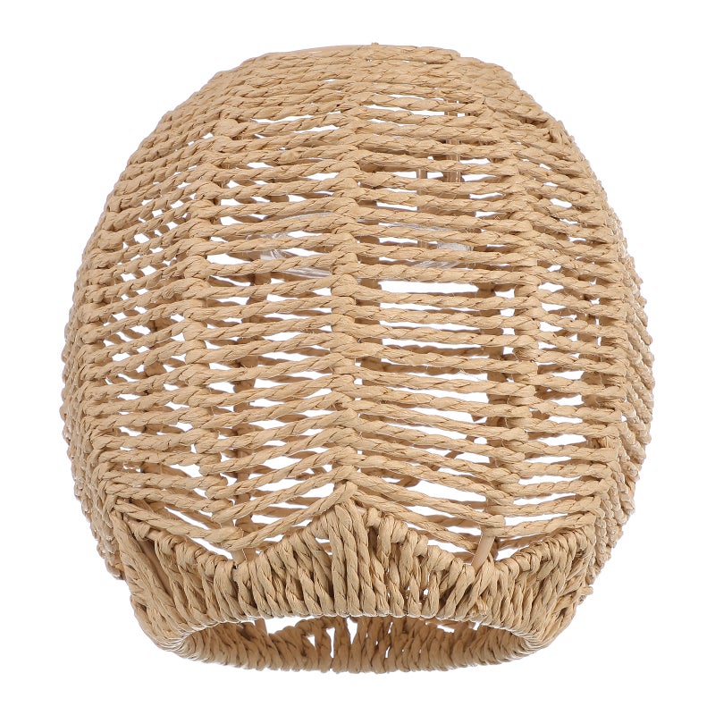 Lampshades for Floor Lamps, Handwoven Rattan Design, Elegant Home Decor - Image 5
