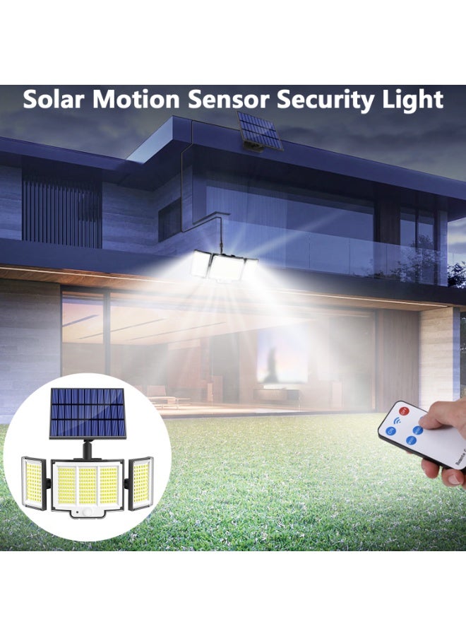 SYXUMLKLS أضواء شمسية للاستخدام الخارجي، أضواء استشعار حركة للخارج، أضواء شمسية خارجية للساحات والفناءات والحدائق والمرائب - Image 2