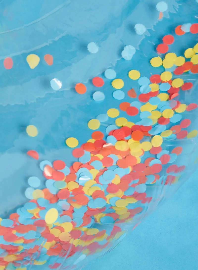 SUNNY LIFE Confetti Inflatable Pool Ring