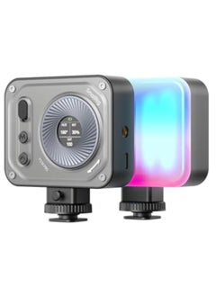 KASTWAVE RGB Video Light, Portable Led Camera Light, Selfie Light, LED Camera Light for Photography, Cold Shoe Light, CRI95+, 2500-6500K, 12 Effects, Fill Light Accessories for Content Creator, Streaming 4661  - Image 1