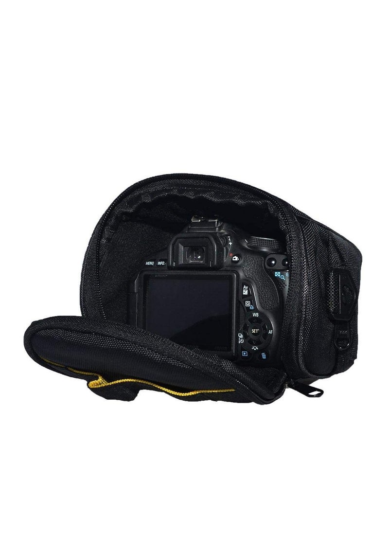 Generic - V Shape Camera Bag BT-21 for Nikon D7100 D5300 D5200 D5100 D3100 For Canon 550D 600D 650D 700D etc Cameras - Image 1