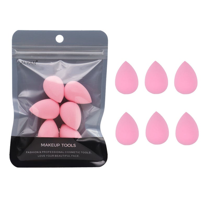 Mini Mini Small Size Beauty Makeup Egg Makeup Cotton Super Soft No Powder Eyeshadow Makeup Egg Lip Nail Makeup Powder Puff - Image 1