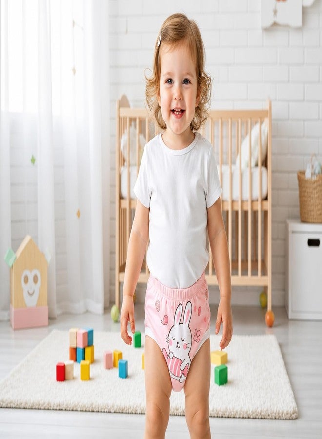 Dharmnirdosh Baby Diaper Pants,Potty Training Panties/Padded Underwear | Soft, Washable & Reusable Cotton Nappies for Boys & Girls | Multi Pattern Design (Multicolor) (3, 3-4 Years) - Image 5
