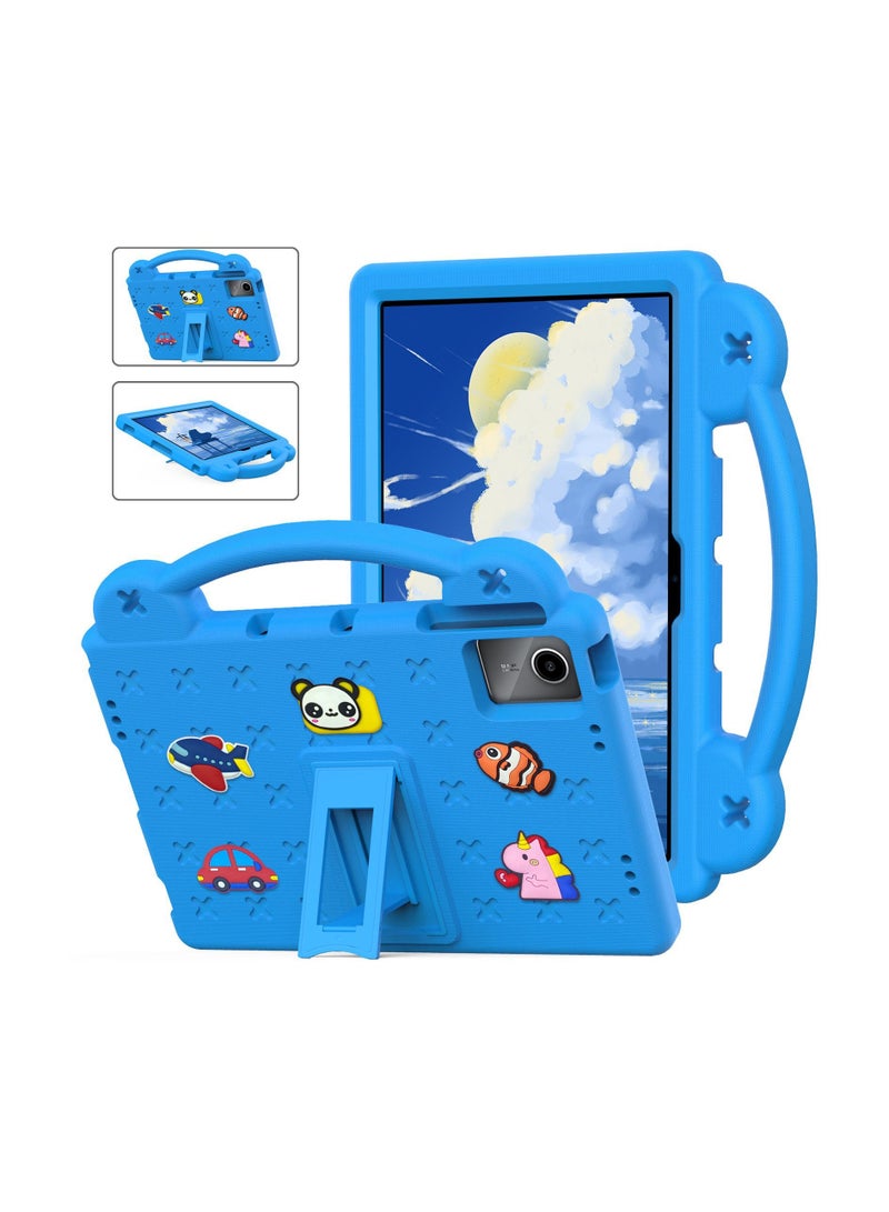general Kids Case for Lenovo Tab M11 11", Built-in Stand & Handle Shockproof Cute Case Compatible with TCL NxtPaper 11/Doogee t30 Pro 11".