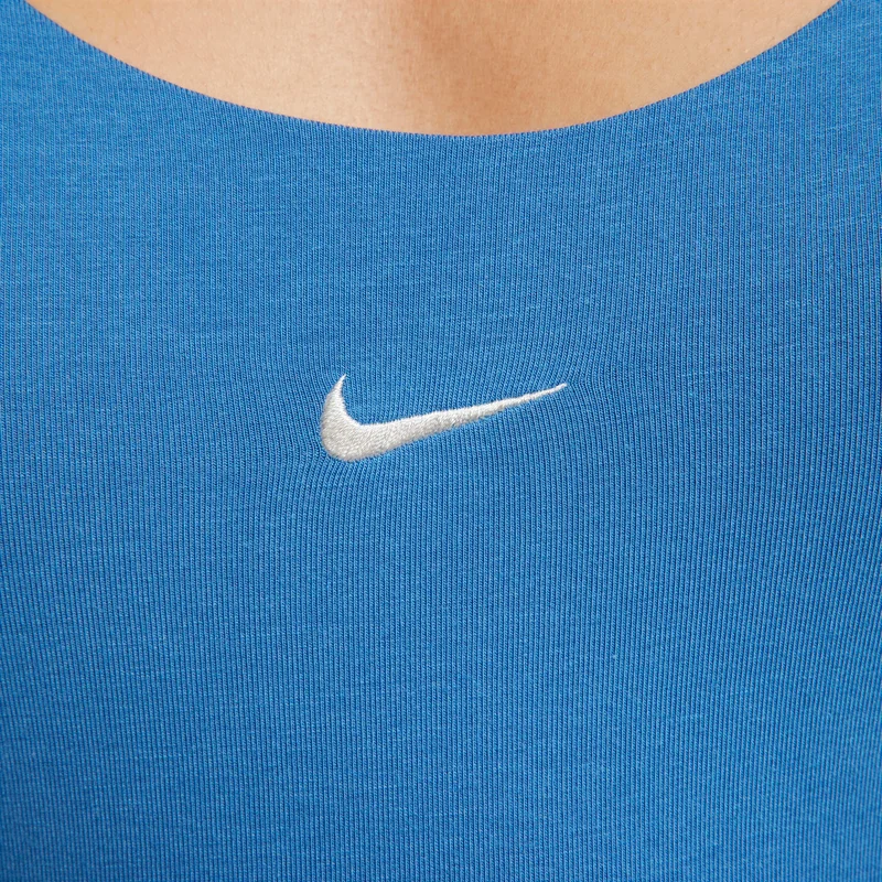 Nike Blue Women's Sportswear Chill Cami Bodysuit for Women | Best Price UAE