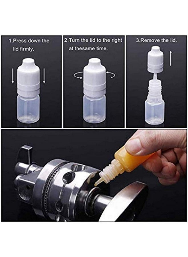 DIY Crafts Pack of 20 Pcs, Dropper Bottle, Empty Plastic Dropper Bottle/Dropping Bottl(Pack of 20 Pcs, Dropper Bottle) - Image 3
