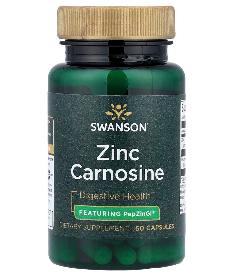 SWANSON Zinc Carnosine 60 Capsules
