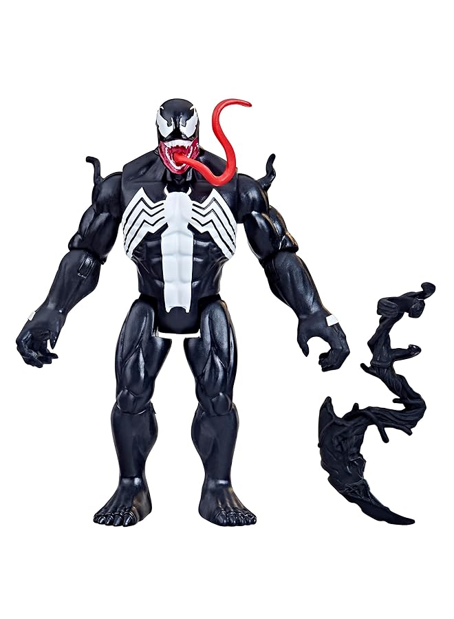 MARVEL Spider Man Epic Hero Series Venom Action Figure 4 Inch With Accessory Action Figures For Kids Ages 4 And Up - Image 1