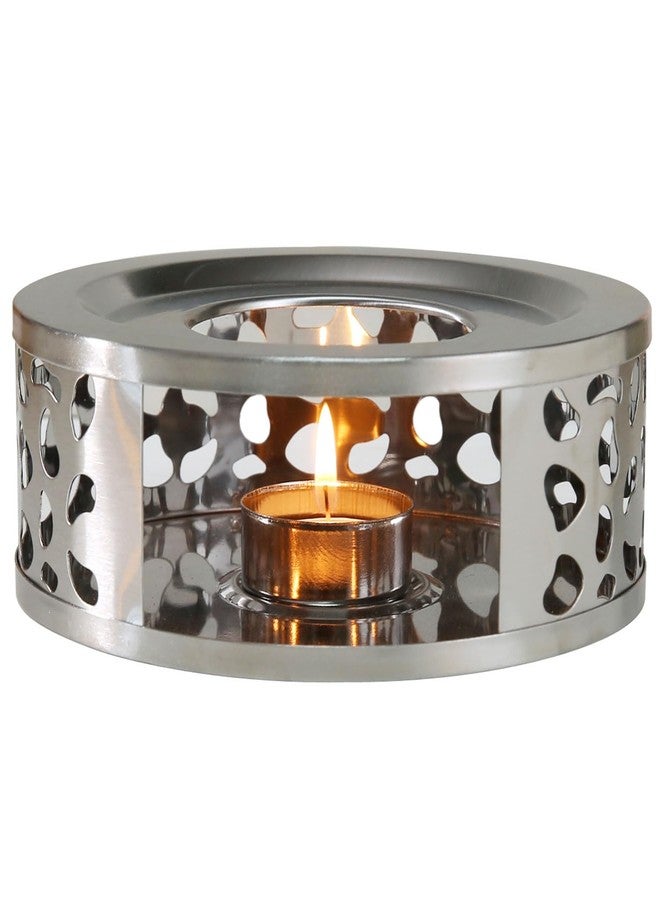 Auxmeware - Stainless Steel Teapot Warmer, Tea Warmer for Teapot, Silver Color - Image 1