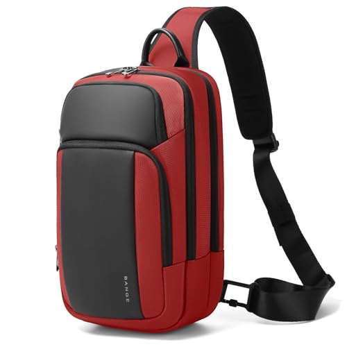 BANGE Sling Bag, Large Men's Cross Body bags, Men's Shoulder Bags for Work, Walking, Travel, Hiking… - Image 1