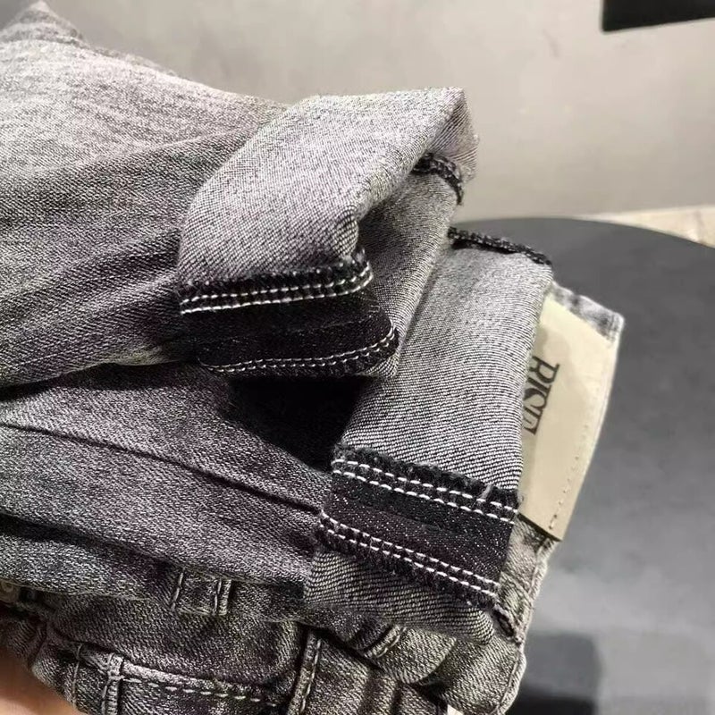 Unisex Classic Denim Jeans Loose Fit Daily Outdoor Wear - Image 5