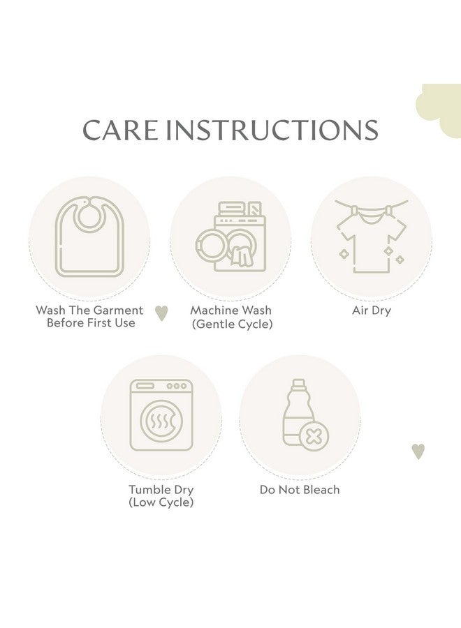 Bamboo Little Baby Bibs (Pack of 2) - Bibs with Adjustable Snaps- Absorbent Terry Backing - Baby Bibs for Drooling and Teething - Baby Feeding Essentials (9” x 13.25”) - Image 4